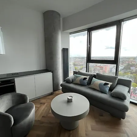 Lejlighed Blue 2 19 Floor Hanza Tower Stettin