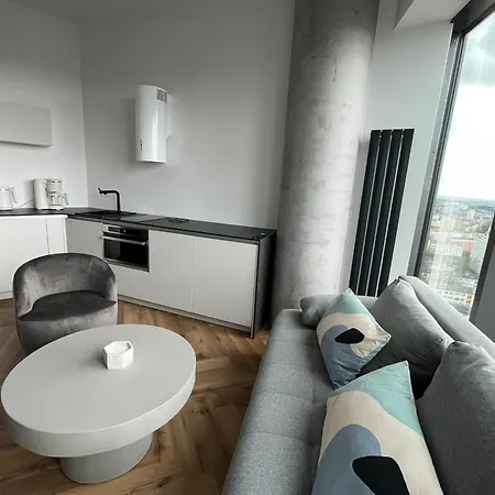 Lejlighed Blue 2 19 Floor Hanza Tower *